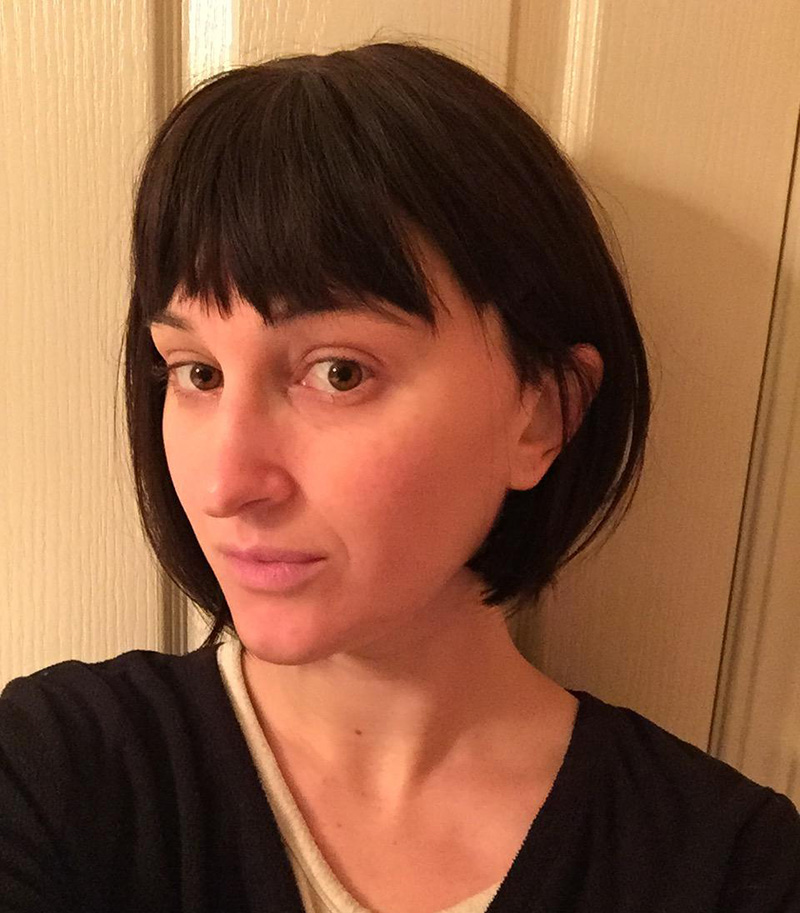 Short Straight Bob Style Capless Remy Human Hair Wigs With Bangs