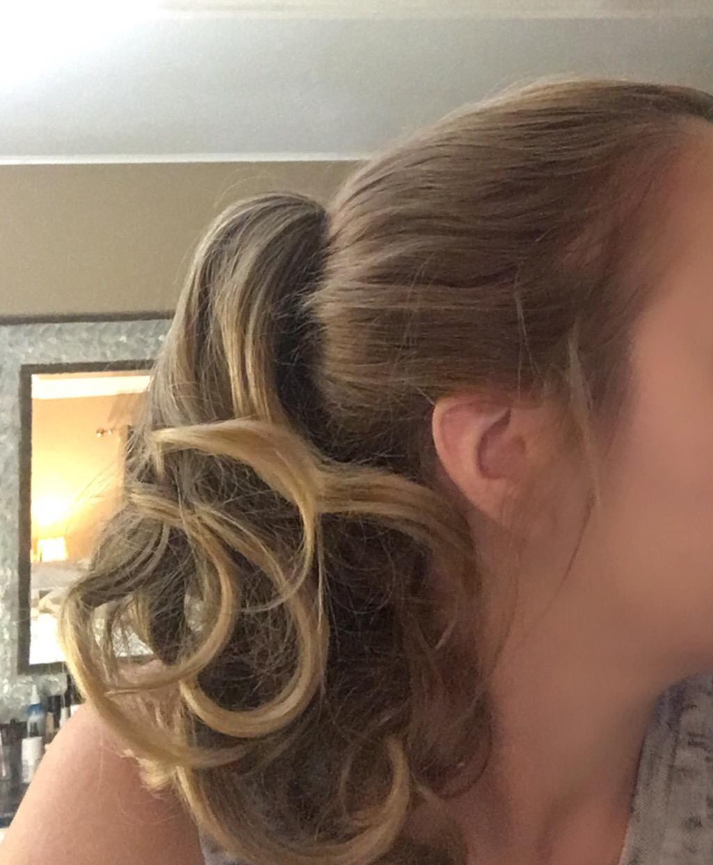 Water Wave Big Volumn Easy Attach Synthetic Hair Ponytail