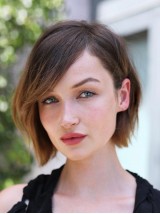Bobs Blonde 10" Lace Front Human Hair Wig