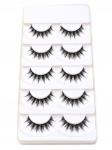 Black Natural Long Thick False Eyelashes