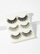 Dense False Eyelashes 3 Pairs