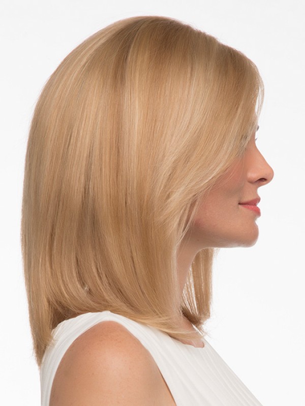 Blonde Straight Bob 100% Human Hair Capless Wigs