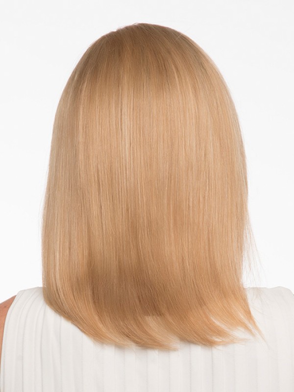 Blonde Straight Bob 100% Human Hair Capless Wigs