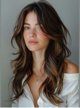 Long Ombre/2 Tone Wavy Layered 16" Capless Wigs