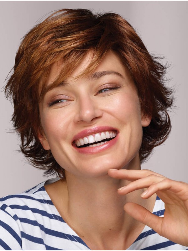 Short Stylish Straight Capless 8" Synthetic Wigs