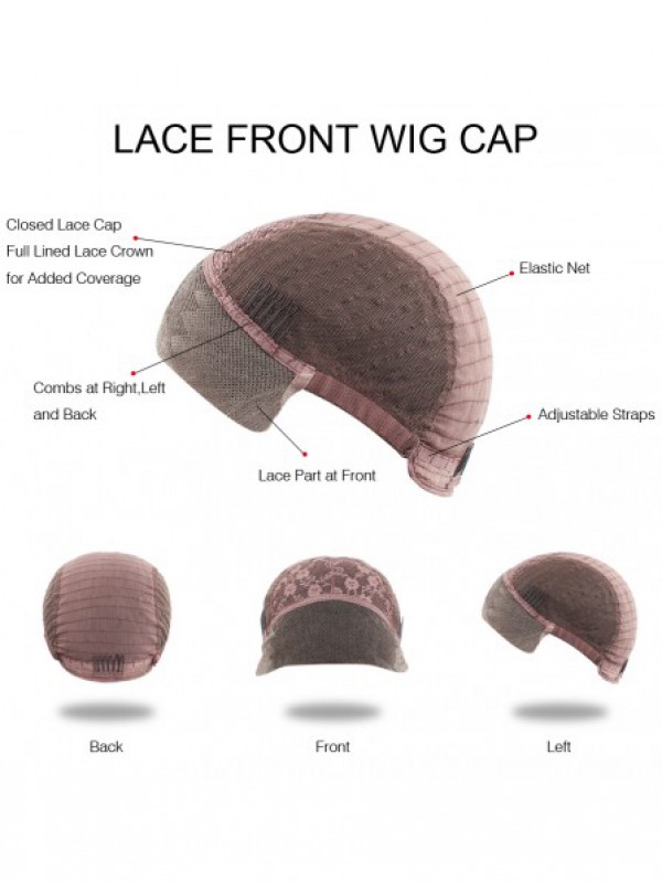 Glamorous 16" Without Bangs Wavy Lace Front Human Hair Wigs