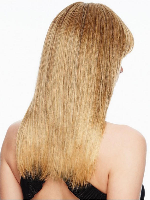2.5"x5" Economic Clip In Fringe Top Of Head Hair Piece