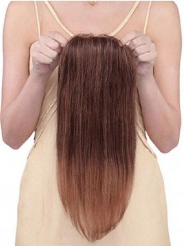 5"x5.75" Dark Brown Human Hair Mono Top Piece