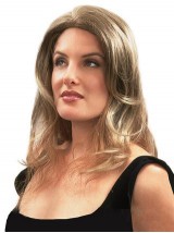 5"x5" Brown Wavy Remy Human Hair Mono Hair Pieces