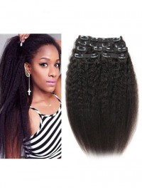 Clip In Brazilian Hair Extensions 7Pcs Clip In Human Hair Extensions