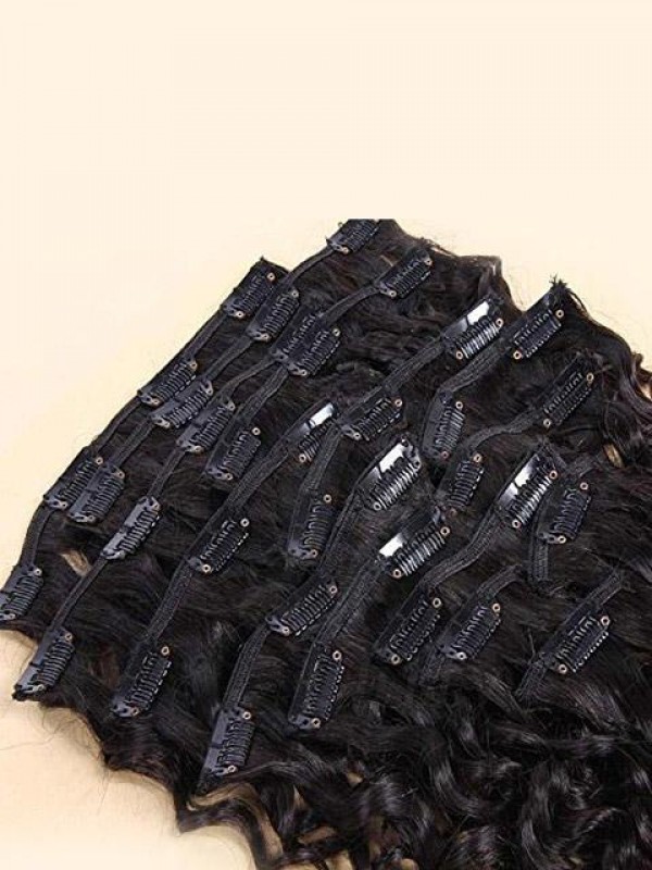 Clip In Human Hair Extensions Curly Human Hair Extensions Clips