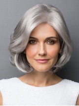Classic Short Wavy Lace Front Synthetic Wigs 12 Inches