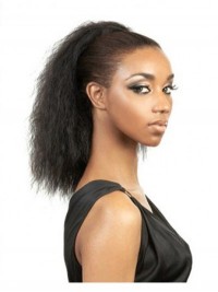 Glamorous Mid-length Curly Synthetic Half Wig