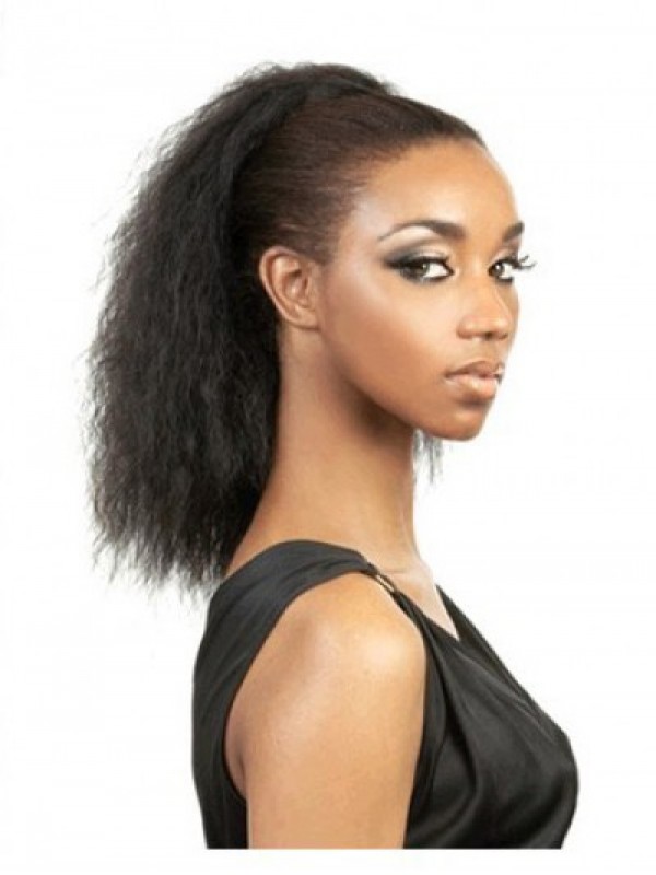 Glamorous Mid-length Curly Synthetic Half Wig