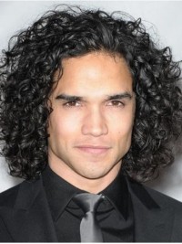 Long Curly Lace Men Wigs