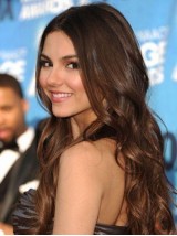 Central Parting Long Wavy Lace Front Human Hair Wigs
