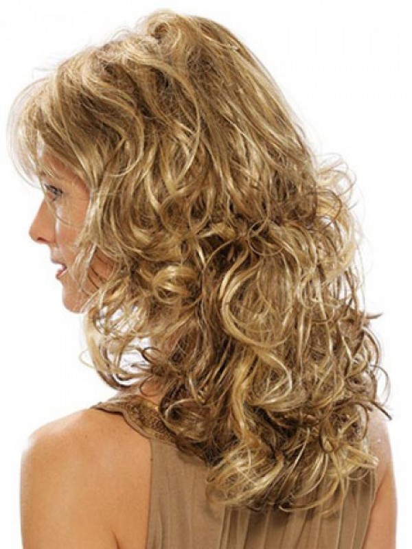 Blonde Long Wavy Capless Synthetic Wig