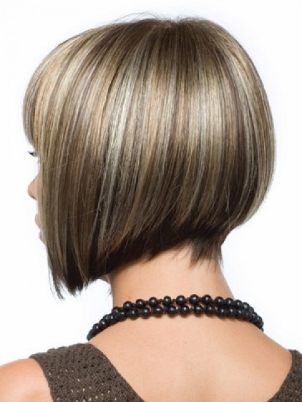 Straight Bob Short Capless Synthetic Wig