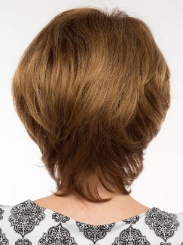 Short Straight Capless Synthetic Wig