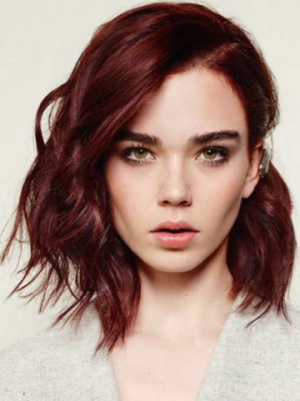 Medium Wavy Synthetic Lace Front Wig