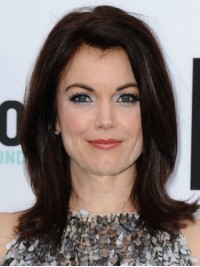 Medium Straight Synthetic Lace Front Wig