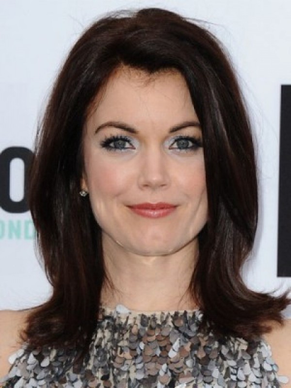 Medium Straight Synthetic Lace Front Wig