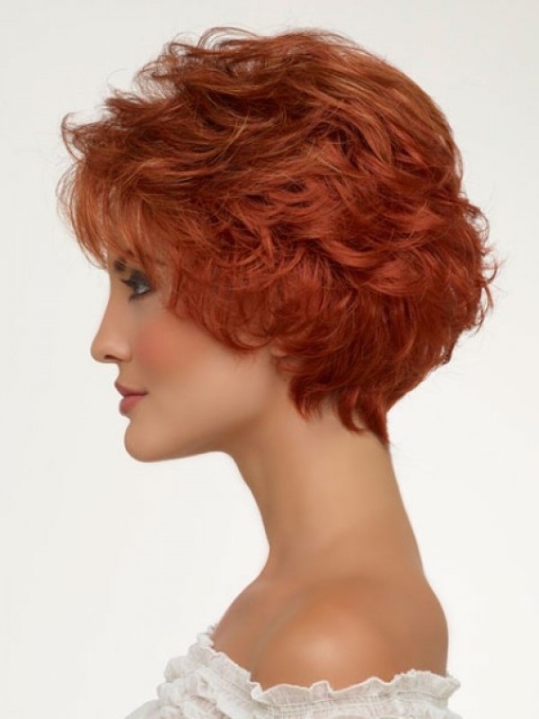 Curly Synthetic Short Capless Wigs