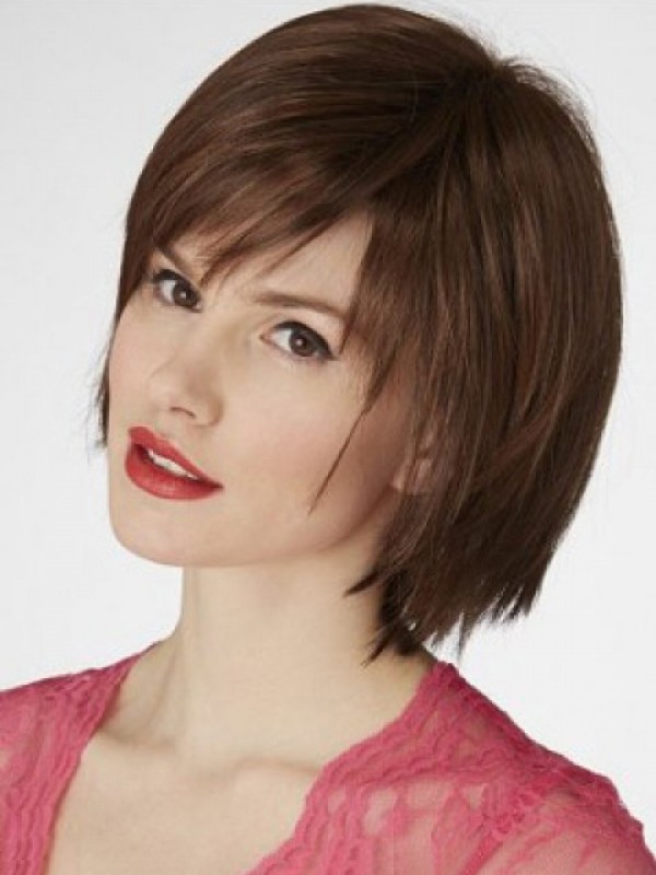 Straight Short Lace Front Synthetic Wig