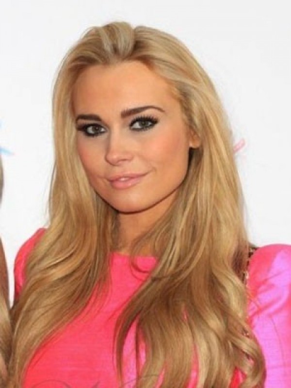 Blonde Long Straight Full Lace Synthetic Wig