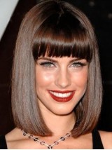Bob Short Straight Capless Synthetic Wig