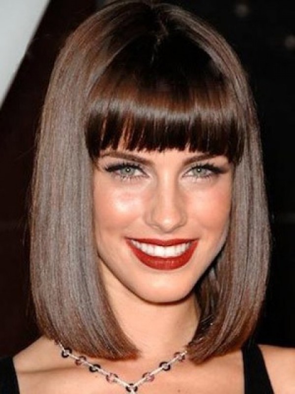 Bob Short Straight Capless Synthetic Wig