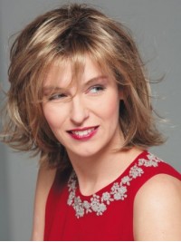 Short Straight Lace Front Synthetic Wig