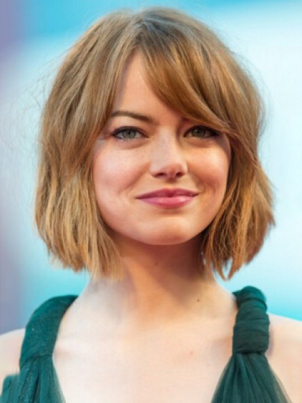 Short Straight Sythetic Capless Wigs