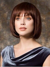Bob Short Straight Capless Synthetic Wig