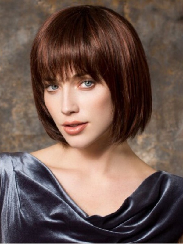 Bob Short Straight Capless Synthetic Wig
