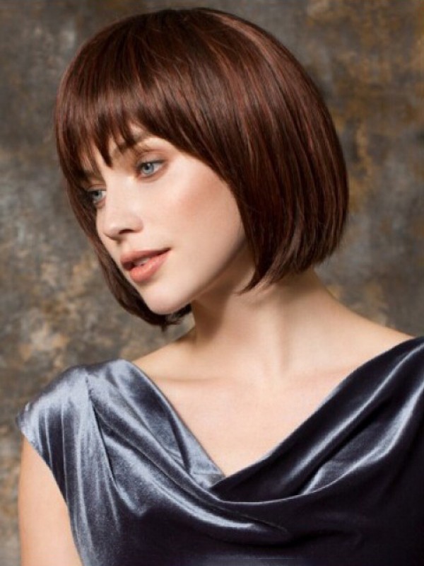 Bob Short Straight Capless Synthetic Wig