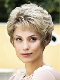 Short Wavy Capless Synthetic Wigs