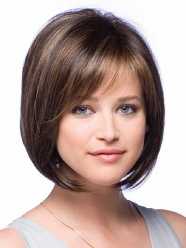 Short Straight Bob Lace Front Synthetic Wig