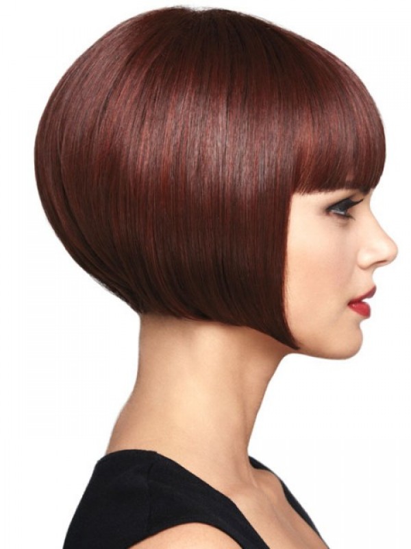 Bob Short Straight Capless Synthetic Wigs