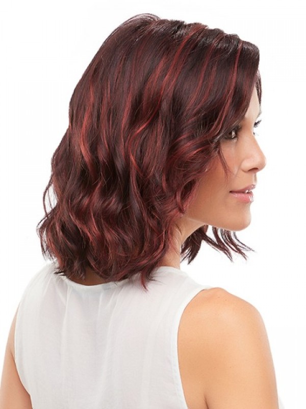 Medium Wavy Lace Front Synthetic Wig
