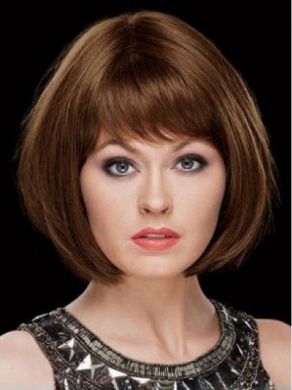 Bob Short Straight Capless Synthetic Wig