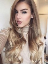 Long Wavy Ombre Wigs