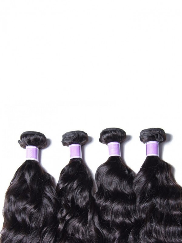 4pcs Product Brazilian Natural Wave Virign Hair Extensions