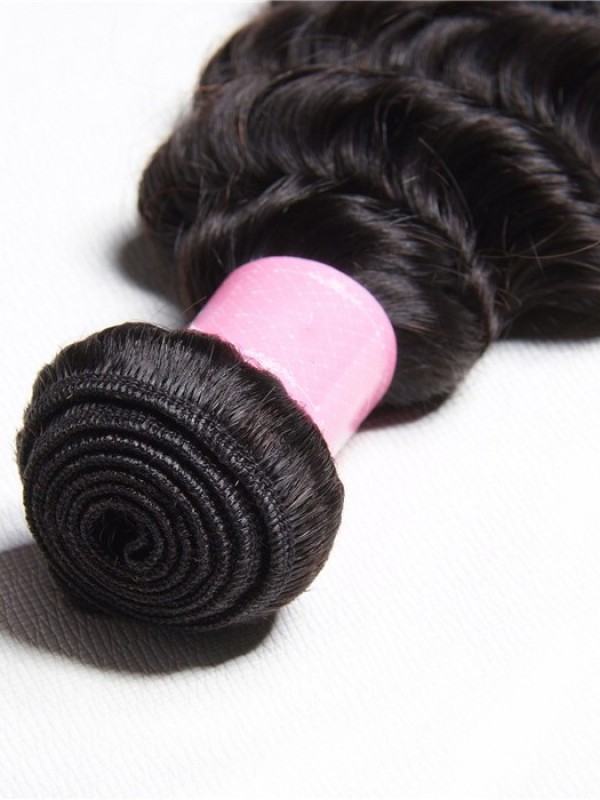 3 Bundles Indian Deep Wave Human Virgin Hair