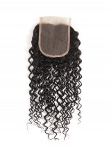 Malaysian Virgin Hair Kinky Curly 4*4 Lace Closure
