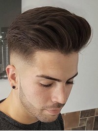 8" x 10" Human Hair Men Toupee Wig Super Thin Skin Base Size
