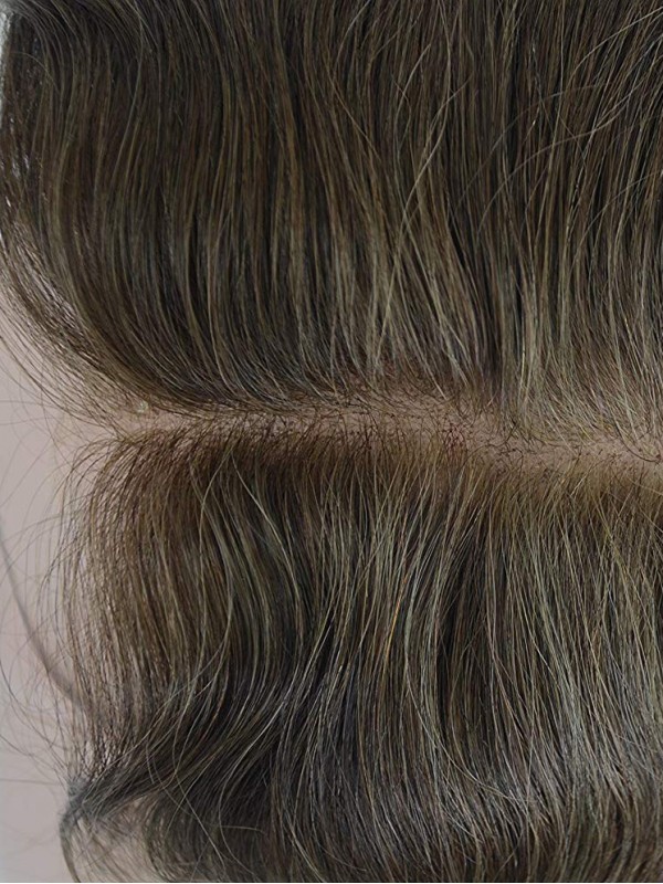 8" x 10" Human hair Toupee For Men