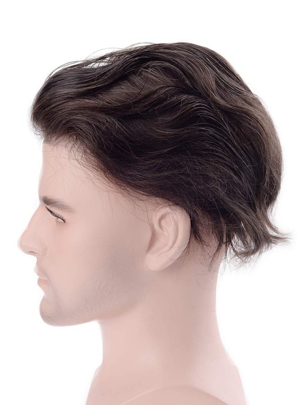 8" x 10" Men's Toupee Human Hair Pieces