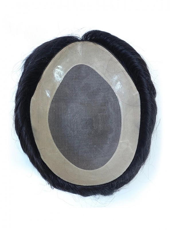 8" x 10" Men's Toupee Human Hair Pieces