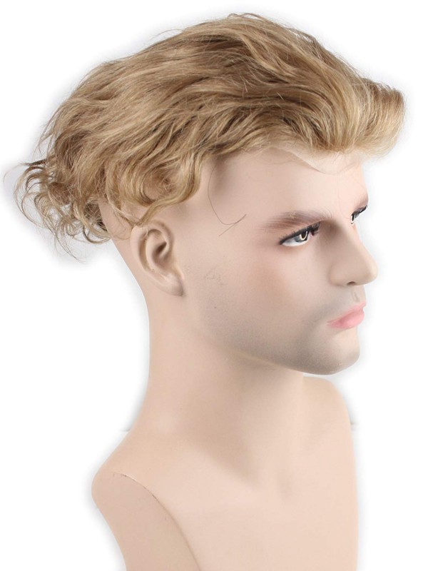 8" x 10" Hairpieces for Men Human Hair 